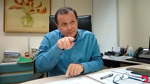 El director de Pensiones de la CCSS, Ubaldo Carrillo, indic&oacute; que de bajar la tasa de reemplazo los nuevos jubilados recibir&aacute;n una pensi&oacute;n inferior. Foto: Krissia Morris Gray.