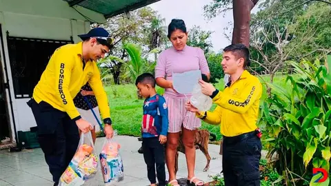 Comida bomberos
