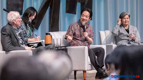 El presidente de Taiwan, Lai Ching-te, particip&oacute; de un evento en la Universidad de Hawai el domingo. Foto: Presidencia de Taiwan / AFP.