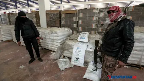 Los rebeldes sirios pusieron al descubierto una amplia red de tr&aacute;fico de drogas en el pa&iacute;s. Foto: Bakr Alkasem / AFP.