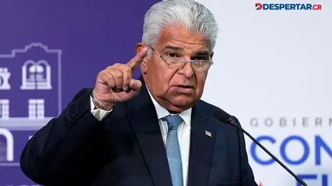 Jos&eacute; Ra&uacute;l Mulino, presidente de Panam&aacute;. Foto: Arnulfo Franco / AFP.