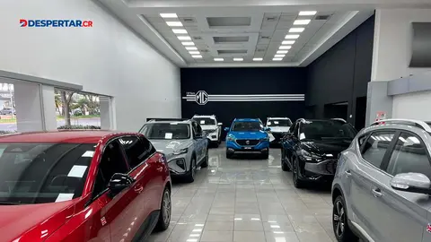 La feria de autos nuevos Expomovil coloc&oacute; un  20% de la cartera de cr&eacute;dito a veh&iacute;culos 100% el&eacute;ctricos. Foto S&oacute;crates Colindres