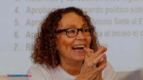 La exministra de la Mujer y presidenta del INAMU fue sancionada por beligerancia pol&iacute;tica seis a&ntilde;os despu&eacute;s. Foto FA