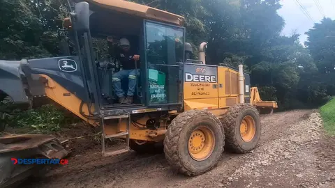 Los abangare&ntilde;os tienen una red vial de 558km  en un poco menos de la mitad son caminos en mal estado. Foto Municipalidad de Abangares