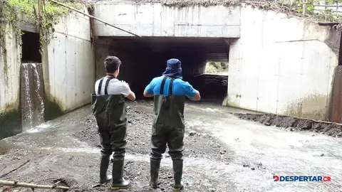 El LANAMME rechaz&oacute; que trabajos realizados para Circunvalaci&oacute;n afectaran para causar inundaciones. Foto LANAMME