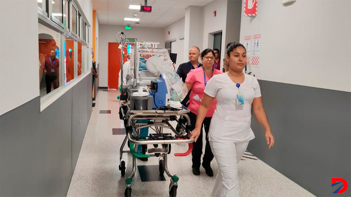 El proceso de traslado de pacientes terminará este domingo. Foto: CCSS.