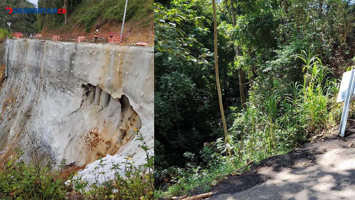 El LANAMME evaluó 33 rutas nacionales de montaña y detectó más de mil puntos con riesgo geotécnico